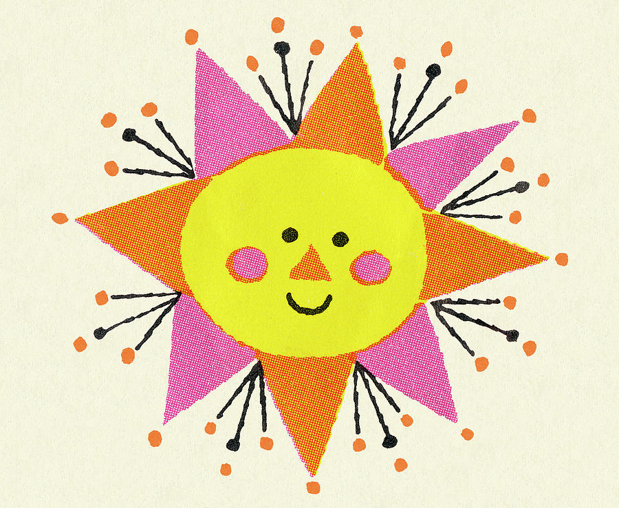 Summer Drawing - Sun #77 by CSA Images