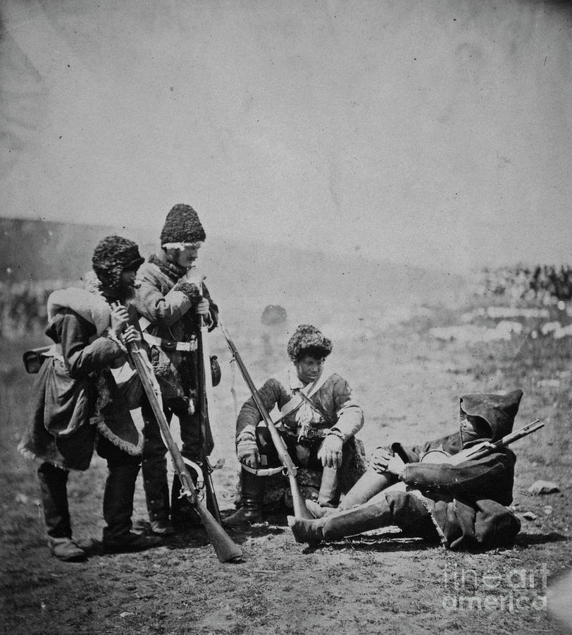 77th East Middlesex Regiment of Foot Crimea 1855 Photograph by Roger ...