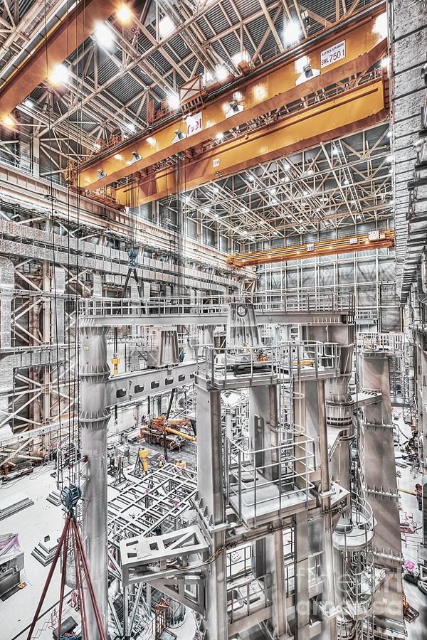 Iter Fusion Research Reactor Construction Photograph by Christian Lunig ...