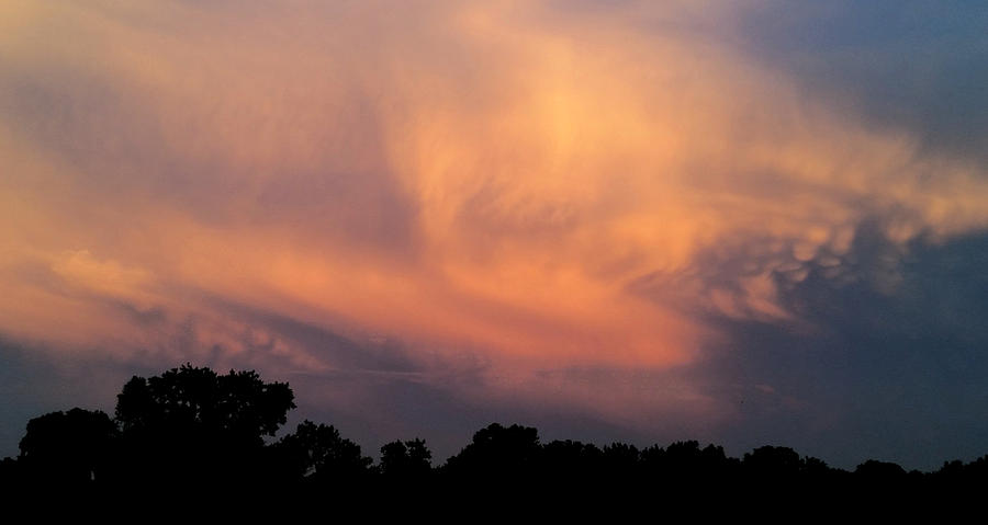 8/13/19 Mammatus Sunset Photograph