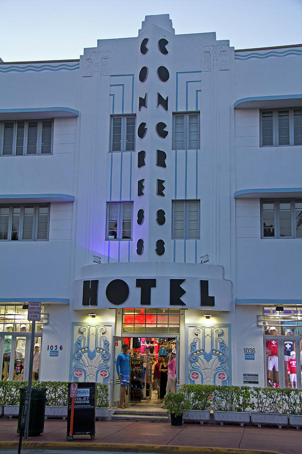 Art Deco - South Beach - Miami Beach #9 Photograph by Richard Krebs