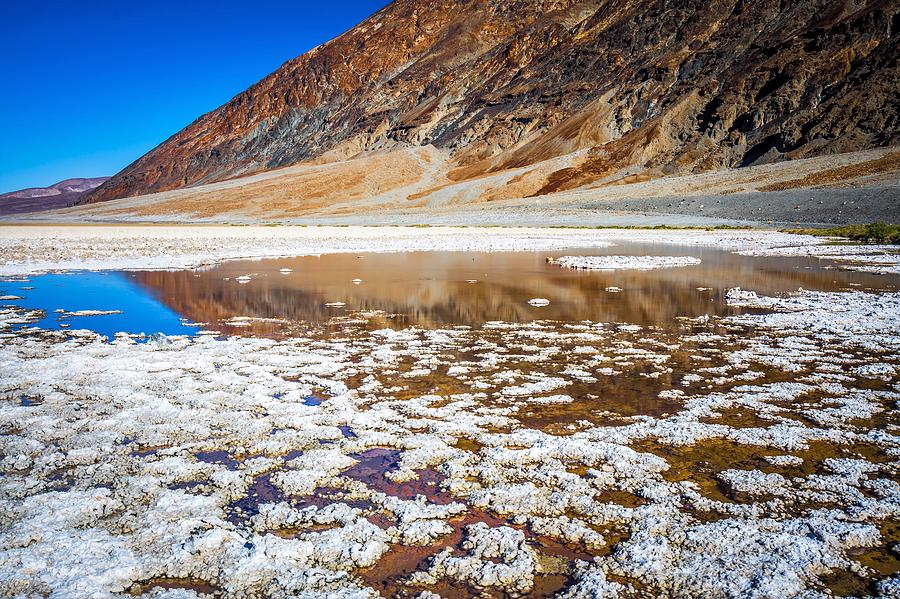 Badwater Basin Death Valley National Park California #8 Photograph by Alex Grichenko