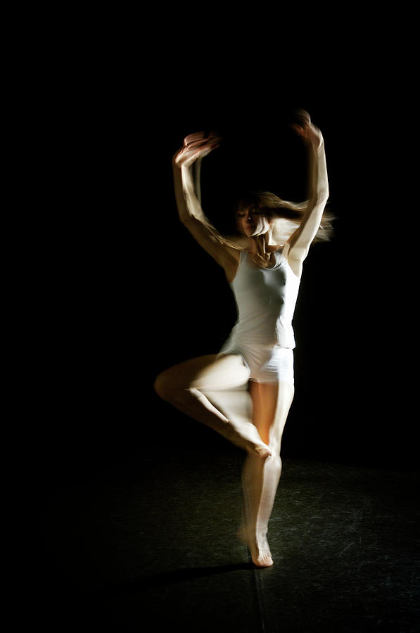 Ballet And Contemporary Dancers #8 Photograph by John Rensten
