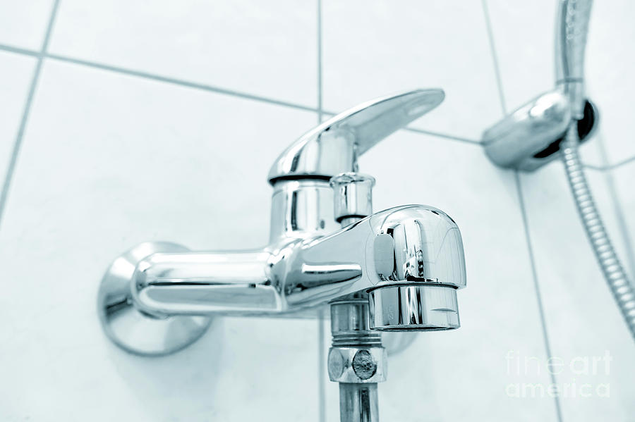 Tap Photograph - Bath Shower Mixer Tap #8 by Wladimir Bulgar/science Photo Library