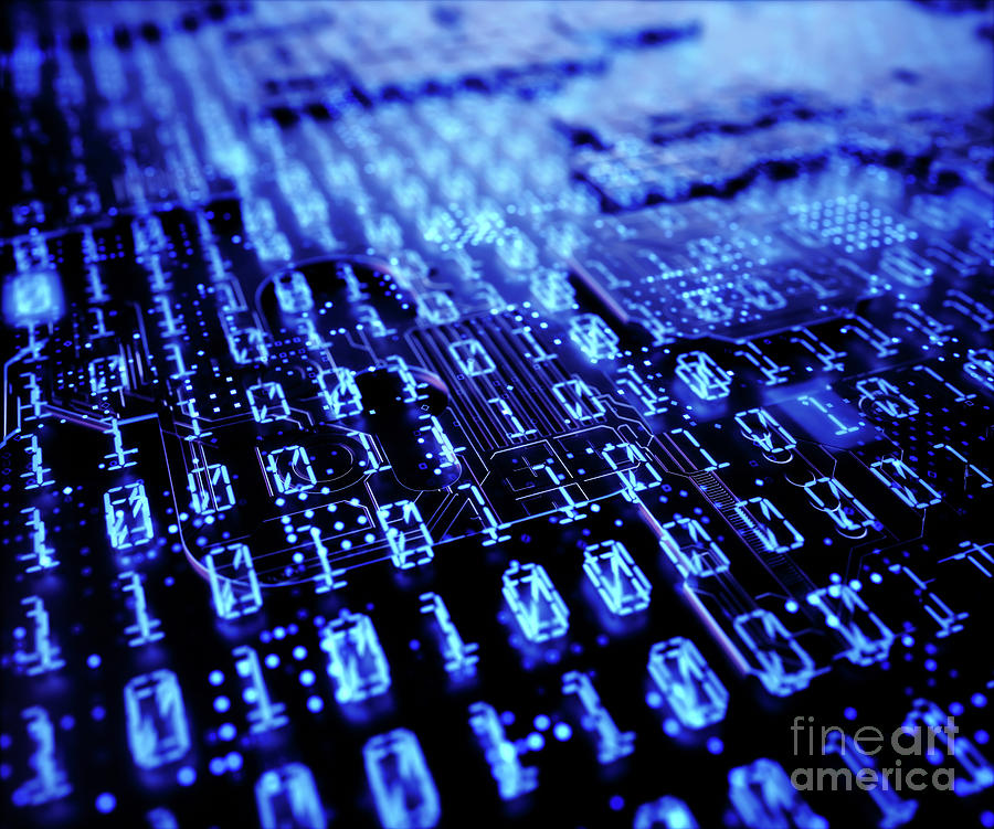 Binary Code Photograph by Ktsdesign/science Photo Library - Pixels