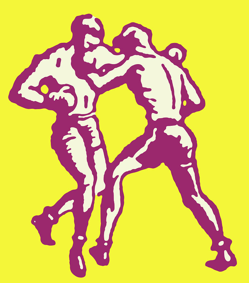 Sports Drawing - Boxing Match #8 by CSA Images