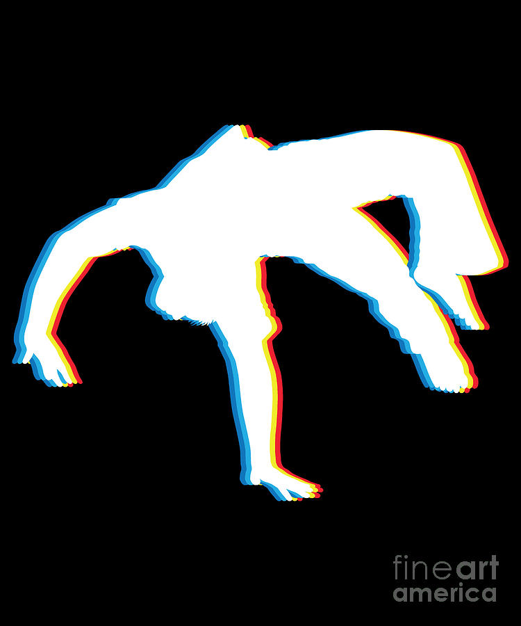Brazilian Capoeira Gift Capoeirista Retro 3D Funky Effect  #1 Digital Art by Martin Hicks