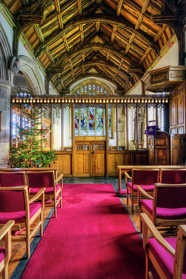 Christmas Photograph - Church At Christmas #8 by Ian Mitchell