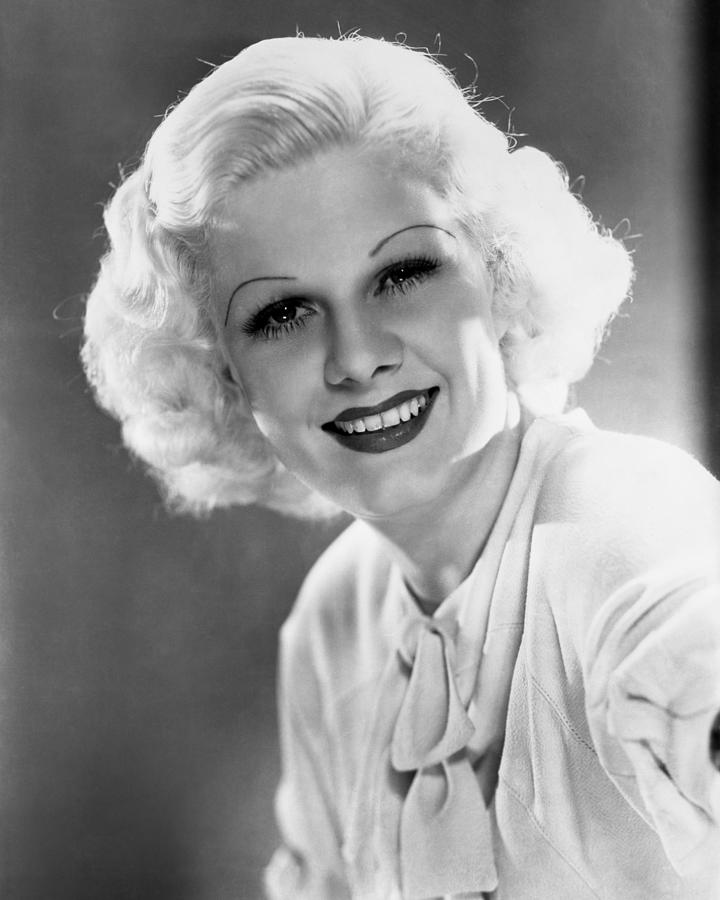 Close-up Of Jean Harlow Photograph by Globe Photos - Fine Art America