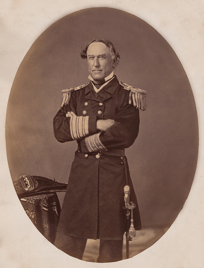David Farragut, American Naval Hero #8 Photograph by Science Source
