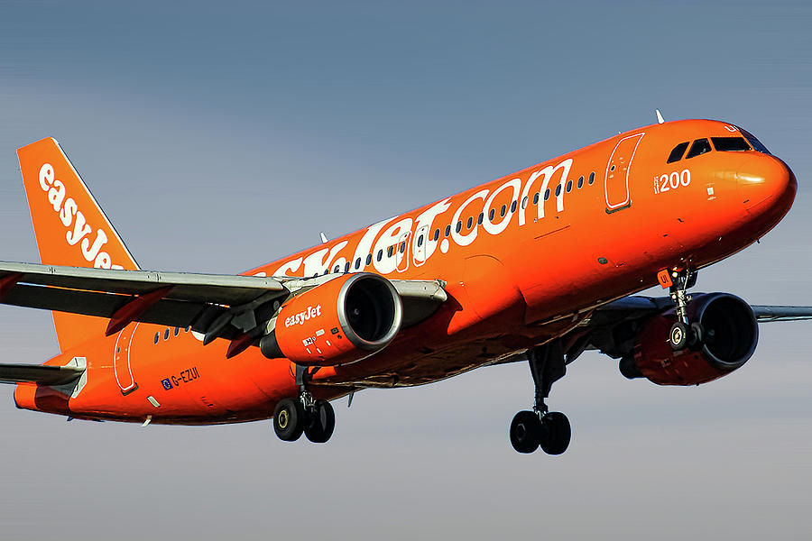 Easyjet Mixed Media - Easyjet 200th Airbus Livery Airbus A320-214 by Smart Aviation Easyjet Mixed Media - Easyjet 200th Airbus Livery Airbus A320-214 by Smart Aviation