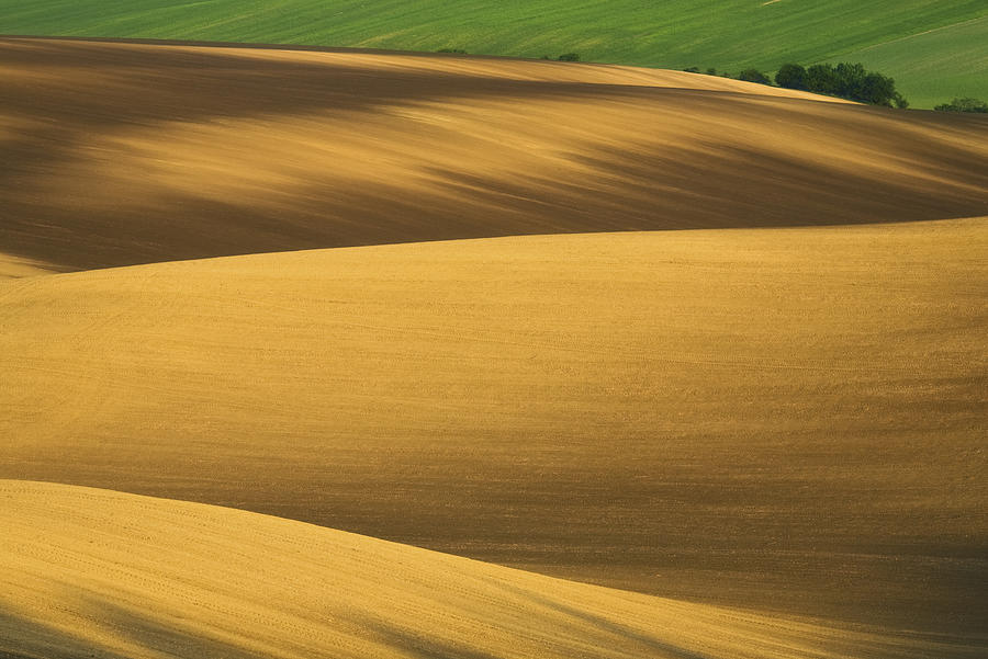 Abstract Photograph - Fields... #8 by Krzysztof Browko