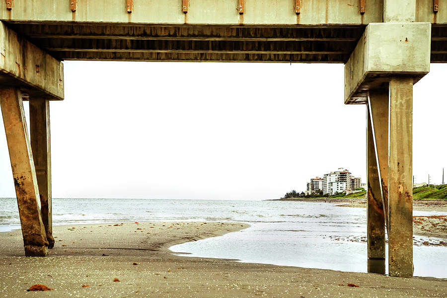 Florida, South Florida, Juno Beach Pier #8 Digital Art by Lumiere