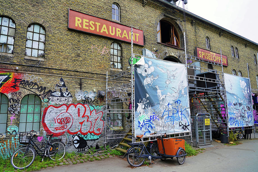 Freetown Christiania In Copenhagen Denmark Photograph