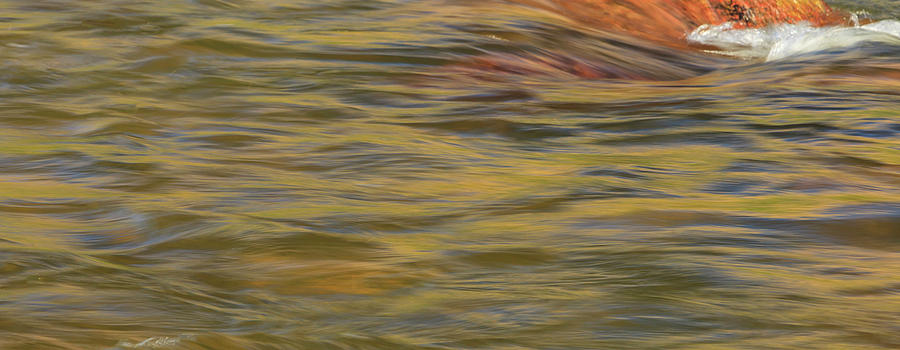 Abstract Photograph - Graphic Reflections On River Surface #8 by Stuart Westmorland