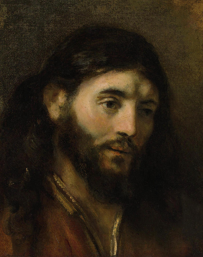 Head of Christ Painting by Rembrandt van Rijn - Fine Art America