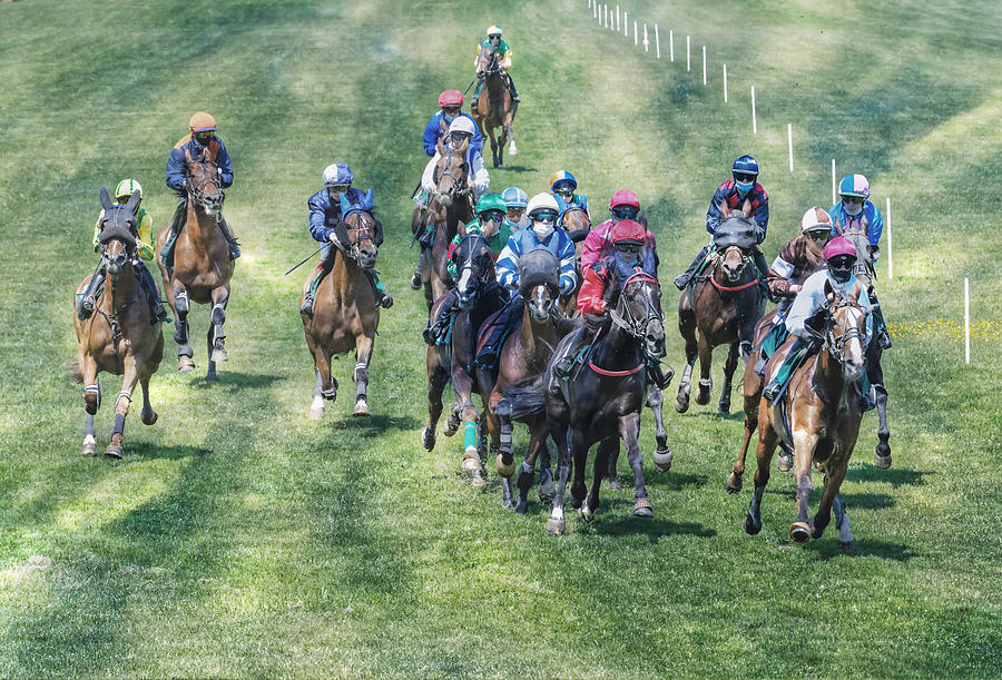 Horse Race Photograph by Isabelle Dupont - Fine Art America