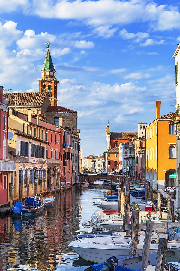 Italy, Veneto, Venezia District, Mediterranean Sea, Venetian Lagoon ...