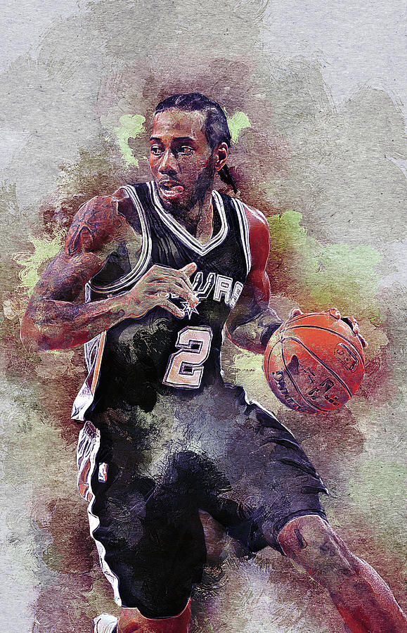 kawhi leonard painting