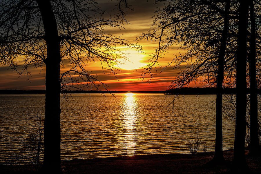 Lake Sunset Photograph
