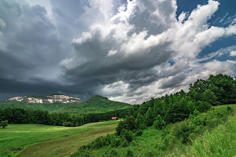 Landscapes near lake jocassee and table rock mountain south caro #8 Photograph by Alex Grichenko