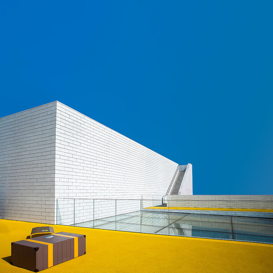 Architecture Photograph - Lego House #8 by Inge Schuster