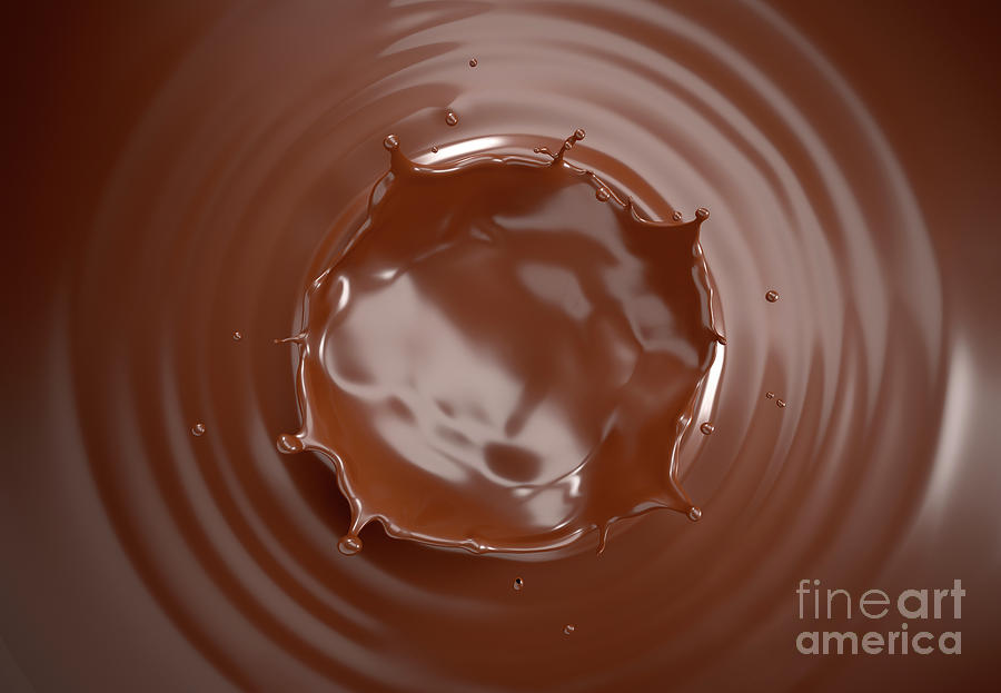 Liquid Chocolate Crown Splash 8 Photograph By Leonello Calvetti