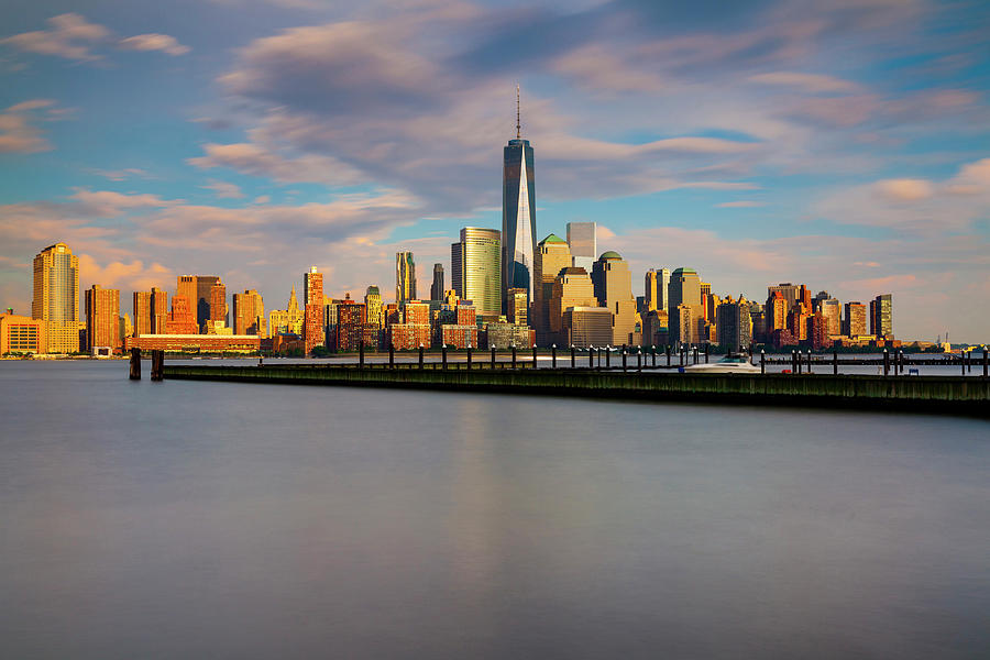 Lower Manhattan Skyline, Nyc #8 Digital Art by Olimpio Fantuz
