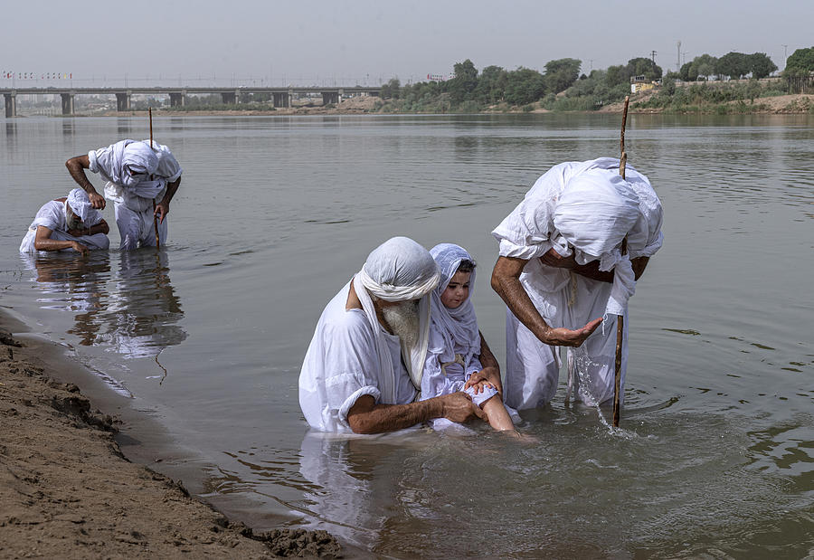 Mandaeans Baptism Ritual 8 Photograph By Shahla Khodadadi Fine Art