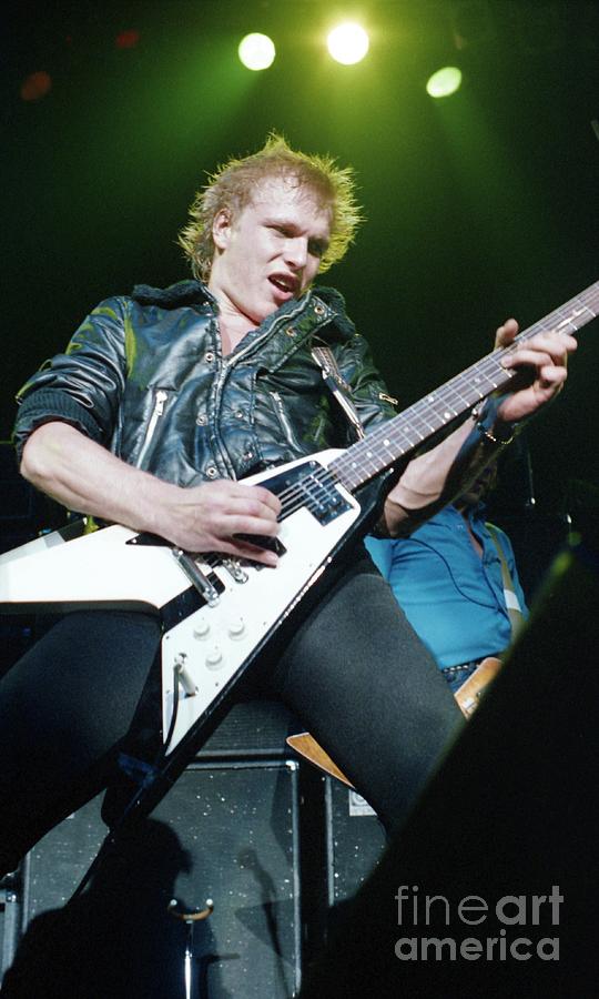 Michael Schenker Group #10 Photograph by Bill OLeary