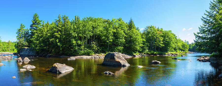 Moose River In The Adirondack #8 Photograph by Panoramic Images