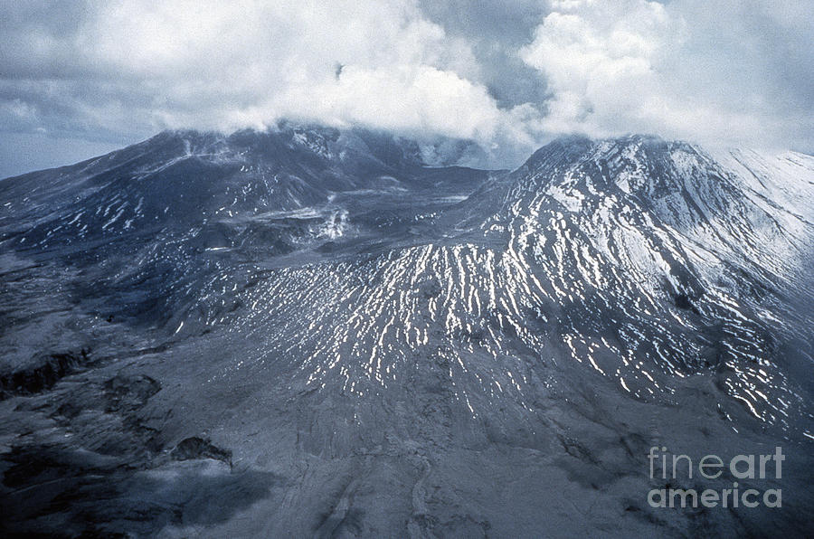Mount St. Helens, 1980 #8 Photograph by Granger
