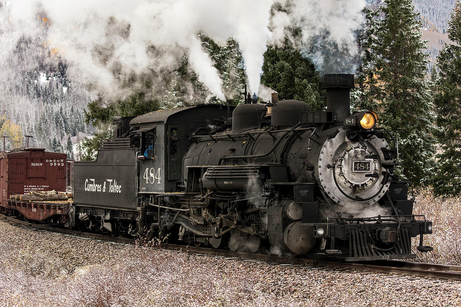 New Mexico, Usa - Cumbres & Toltec #8 Photograph by Panoramic Images