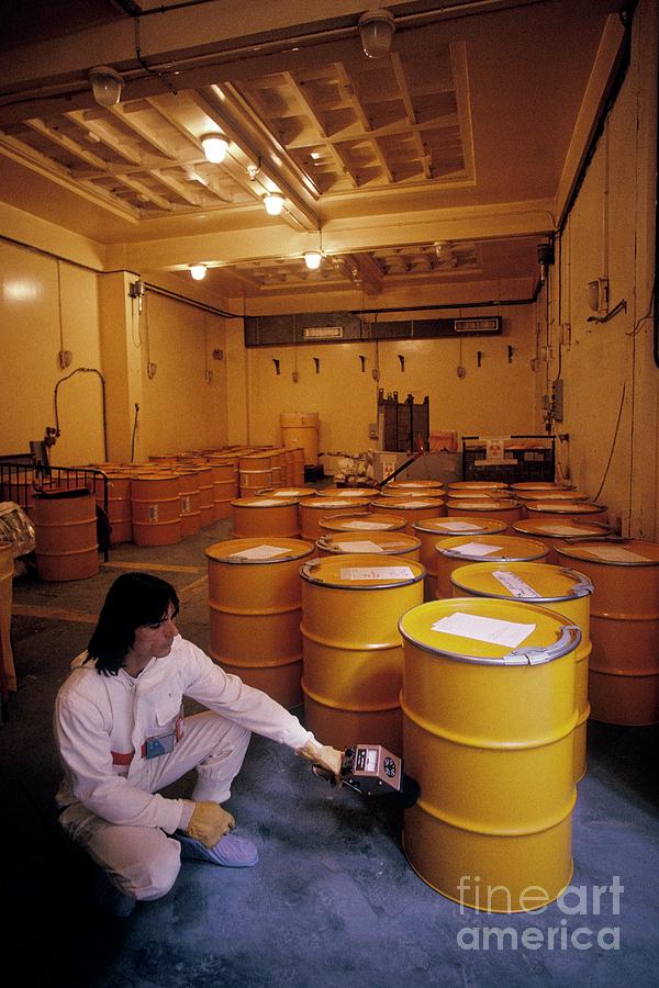 Nuclear Decontamination Worker #8 Photograph by Patrick Landmann/science Photo Library