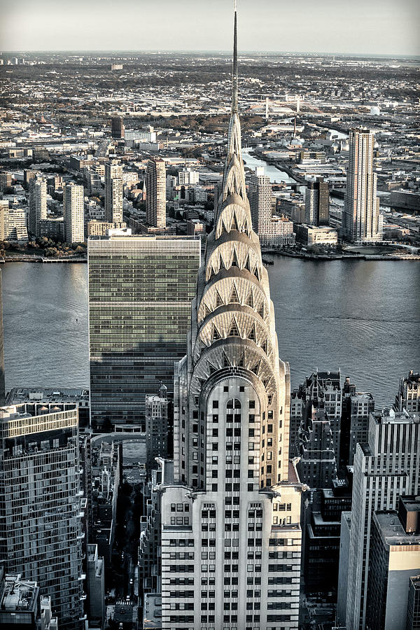 Ny, Nyc, Midtown Cityscape, Chrysler Building #8 Digital Art by Lumiere