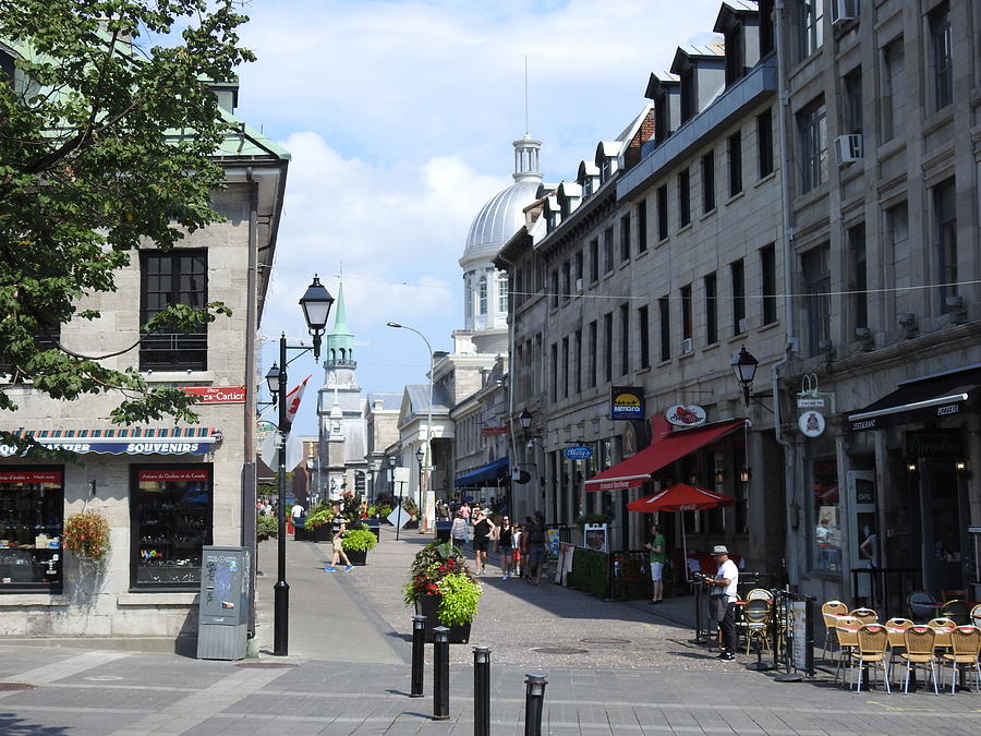 Old Montreal Photograph - Old Montreal #8 by David Gorman