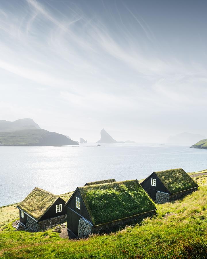 Nature Photograph - Picturesque View Of Tradicional Faroese #8 by Ivan Kmit
