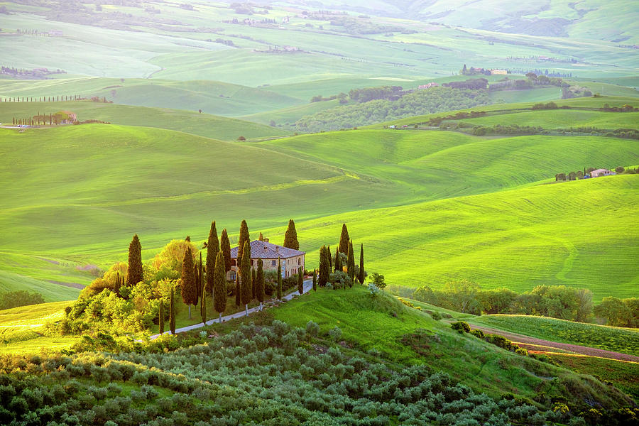 Podere Belvedere Near San Quirico D'orcia, Val D'orcia, Tuscany, Italy ...