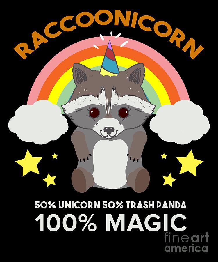 Trash Panda Raccoon Pandacoon Cute Panda Raccoon Lovers My Spirit Animal  is a Raccoon i love you trash panda meme Art Board Print for Sale by