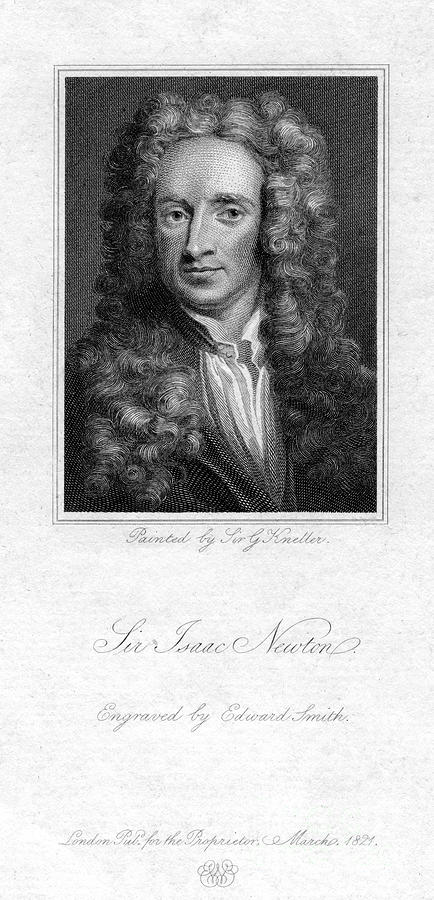 Sir Isaac Newton English By Print Collector