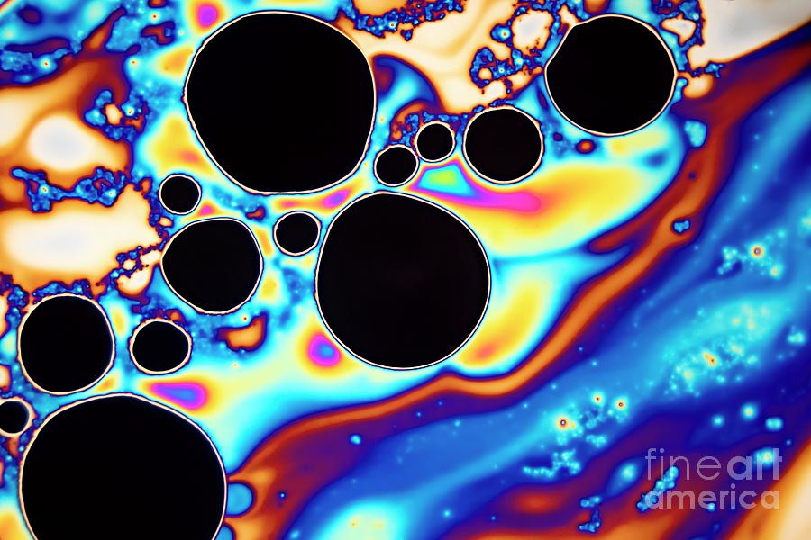Soap Bubble Film Iridescence #8 Photograph by Frank Fox/science Photo Library
