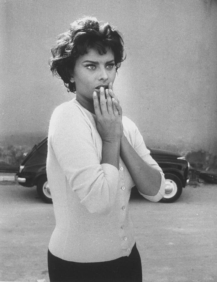 Sophia Loren Photograph - Sophia Loren #8 by Loomis Dean