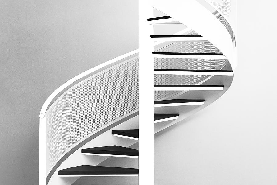 Spiral Staircase #8 Photograph by Inge Schuster