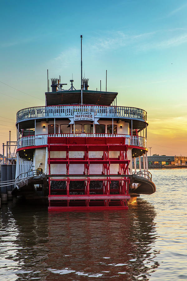 Steamboat, New Orleans, Louisiana #8 Digital Art by Claudia Uripos