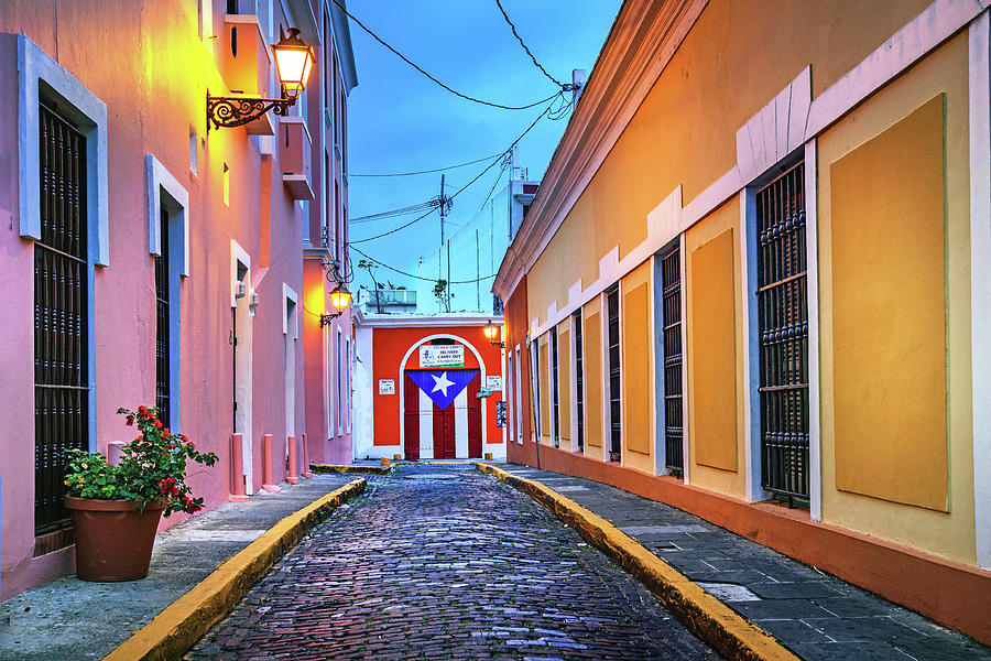 Streets, Old San Juan, Puerto Rico #8 Digital Art by Claudia Uripos