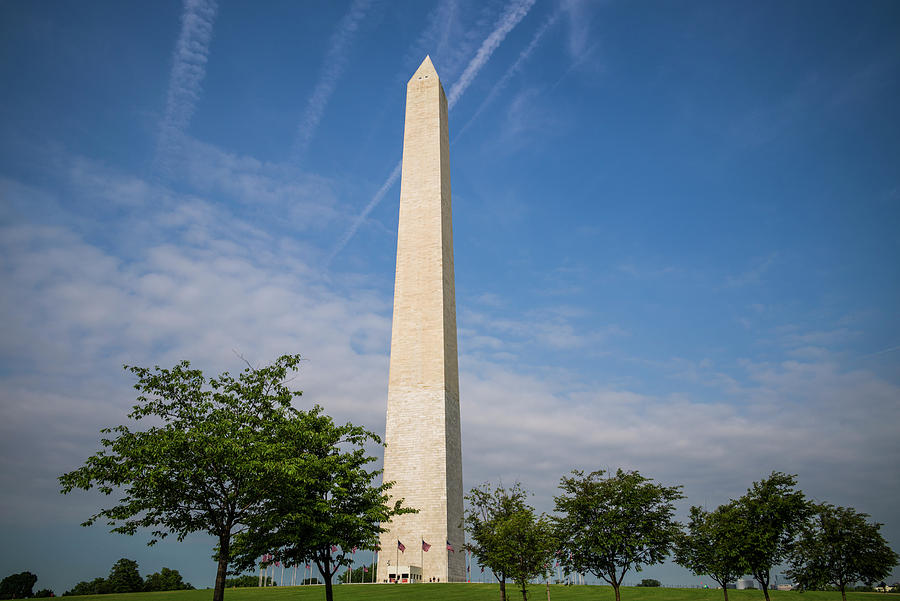 Exterior Photograph - Usa, Washington D by Walter Bibikow Exterior Photograph - Usa, Washington D by Walter Bibikow