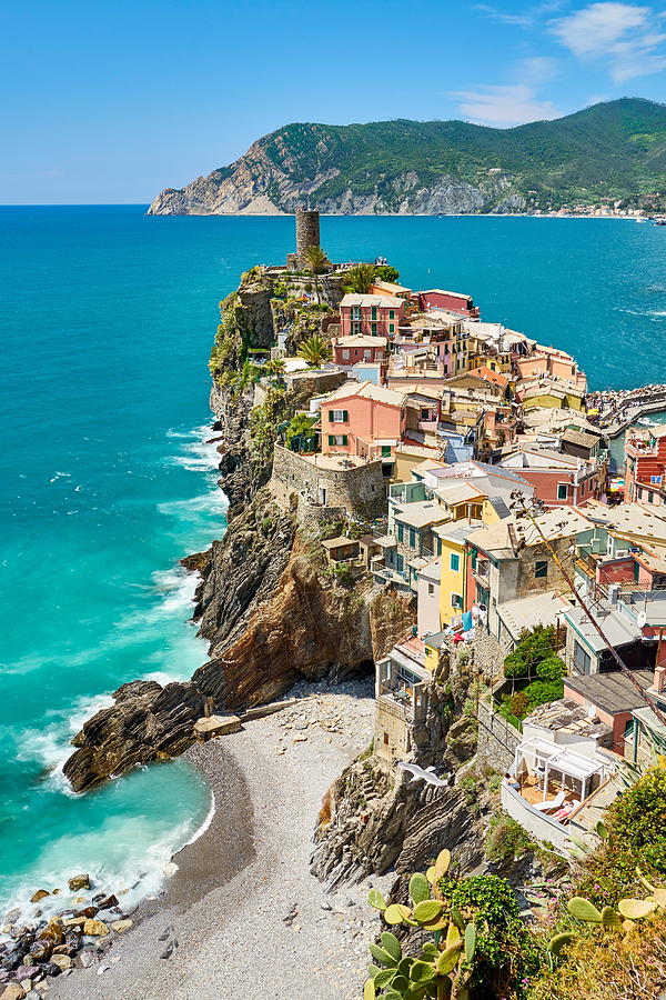 Architecture Photograph - Vernazza, Cinque Terre, Liguria, Italy #8 by Jan Wlodarczyk