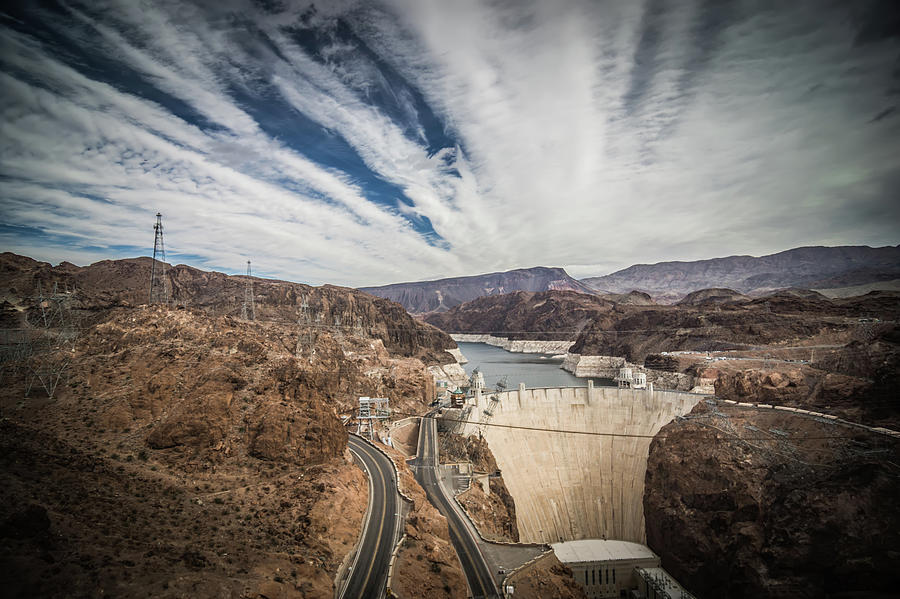 Wandering Around Hoover Dam On Lake Mead In Nevada And Arizona #8 Photograph by Alex Grichenko