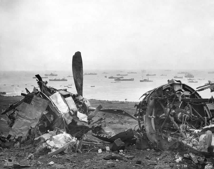 Iwo Jima, 1945 Photograph by Karl Thayer Soule