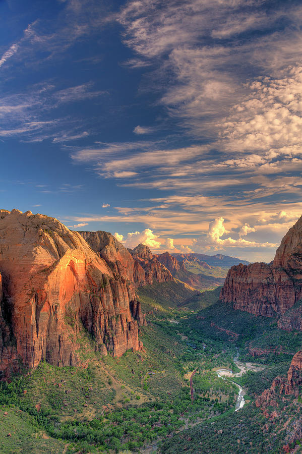 Zion Canyon, National Park Photograph by Michele Falzone